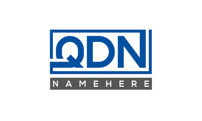 QDN creative three letters logo