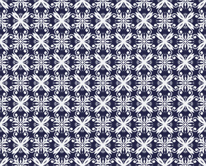 Ethnic fabric texture pattern Abstract Geometric Vector Aztec oriental illustration retro embroidery repeating ceramic tile 