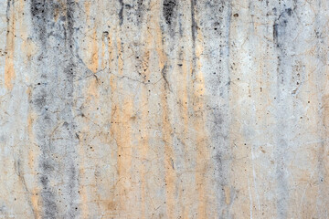 Texture of old gray concrete wall for background