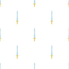 Short sword pattern seamless background texture repeat wallpaper geometric vector