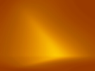 Elegant and beautiful studio background. Orange and yellow background.