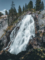 waterfall in park