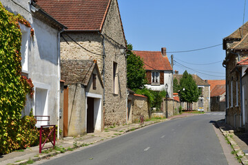 Orvilliers; France - july 20 2021 :  village