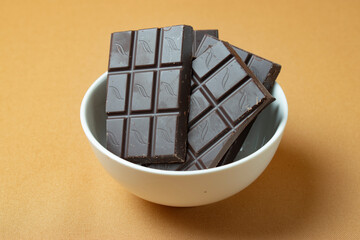 cup of coffee with chocolate