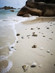 footprints in the sand
