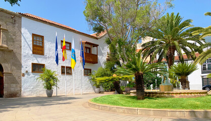 Fototapeta na wymiar Plaza del Ayuntamiento, Güímar, Tenerife