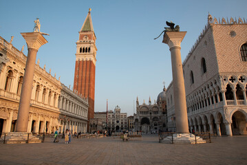 Piazza San Marco, Venice in the morning