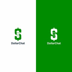 Dollar Chat Logo Design, Money Talk Inspiration - Template Vector