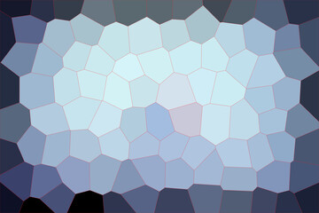 Obraz premium abstract blue background with hexagons. Soft elegant dynamic blue illustration. Bright brochure cover in pastel colors. Retro artistic backdrop with mosaic effect. Cool abstract modern watercolor art 
