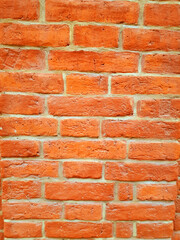 Obraz premium Old red brick wall background