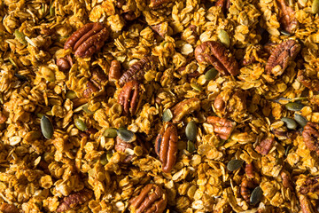 Healthy Homemade Autumn Pumpkin Spice Granola