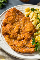Homemade German Pork Schnitzel