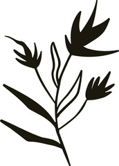 Line sketch bundle silhouette vector