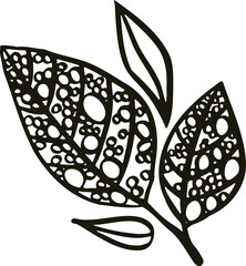 Line sketch bundle silhouette vector