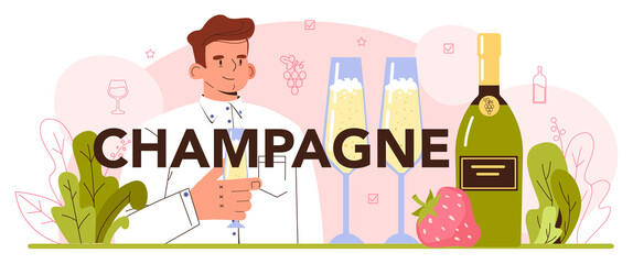 Wine concept. Grape wine in a bottle and glass full of alcohol drink.