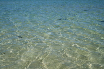Ripples at the sea in Okinawa.