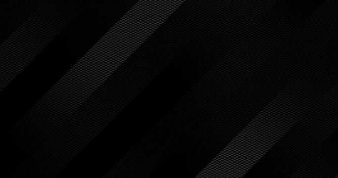 4k Abstract luxury black grey gradient backgrounds with diagonal stripes. Geometric graphic motion animation. Seamless looping dark backdrop. Simple minimalist blank element. Elegant universal sale BG