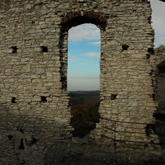 Ruiny zamku, jura Krakowsko Częstochowska, Ogrodzieniec