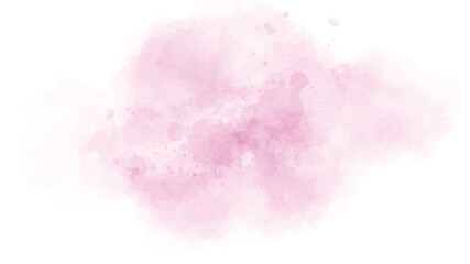 Fototapeta premium hand painted wet pink watercolor splash. 