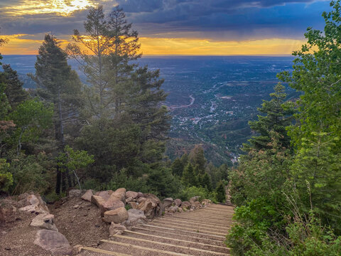 Manitou Incline located in Colorado 