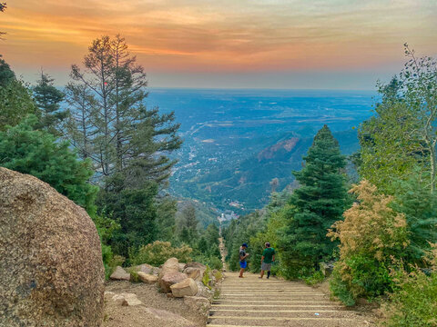 Manitou Incline located in Colorado