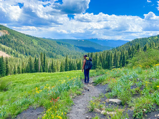 Fototapeta premium Backing Colorado