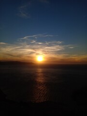 Fototapeta premium sunset over the sea