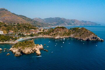 Obraz premium Isola Bella, Taormina - Sicilia