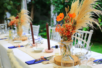 Engagement table setting