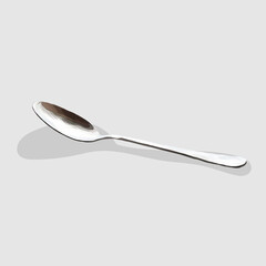 spoon Realistic hand drawn illustrations and vectors