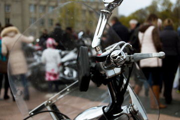 bicycles in the street