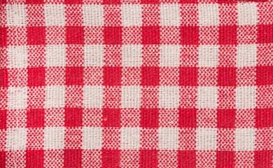 red fabric ribbon background texture