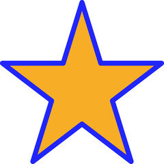 Star Isolated Vector icon which can easily modify or edit

