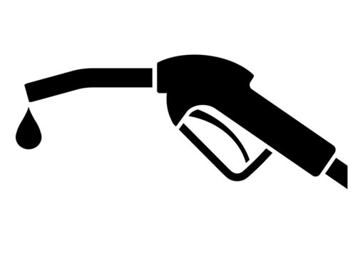 ngi1303 NewGraphicIcon ngi - german - Energie sparen - Zapfpistole / Öl -  Kraftstoff tanken . english - fuel . car gasoline pump nozzle . DIN A4  g10771 Stock Illustration