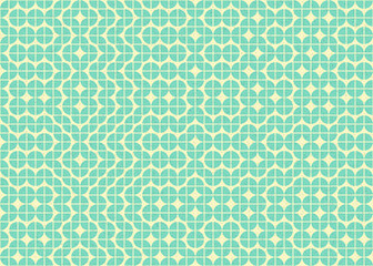 Abstract Geometric Pattern generative computational art illustration