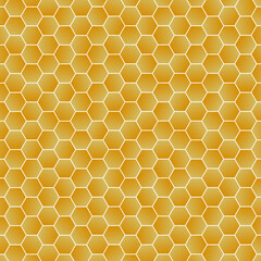 Retro geometric hexagon seamless pattern