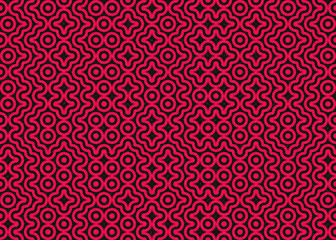Abstract Geometric Pattern generative computational art illustration