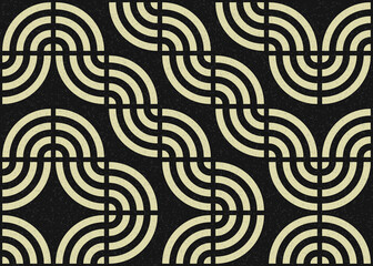 Abstract Geometric Pattern generative computational art illustration