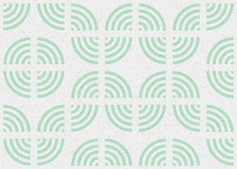 Abstract Geometric Pattern generative computational art illustration