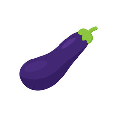 Eggplant icon isolated on white background