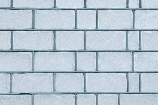 Aerocrete, aerated concrete texture background. Grey big Brick wall background.
