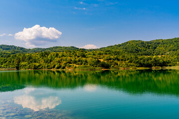 Grliste lake near Zajacar in Eastern Serbia