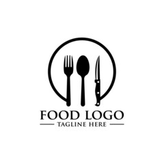 Fototapeta na wymiar food logo icon vector template.