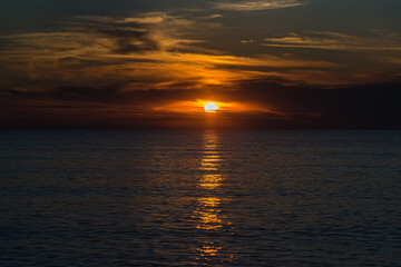 Sunset on Superior Lake