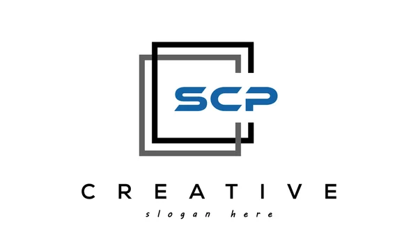 Scp logo design set Royalty Free Vector Image - VectorStock