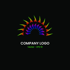 Fototapeta na wymiar abstract logo design