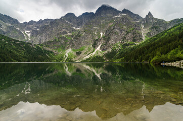 lake in the Tatra mountains morskie oko © Matt