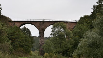 Fototapeta premium Rasbach Viadukt nahe Rascheid