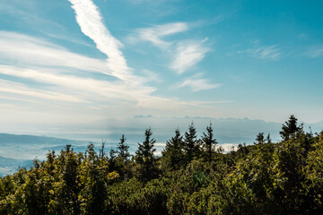 Barania Góra Beskidy panorama tatr