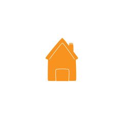 Fototapeta na wymiar House icon vector isolated on white background. Trendy house icon in flat style. Template for app, ui and logo. Icon house for your web site. Modern house icon